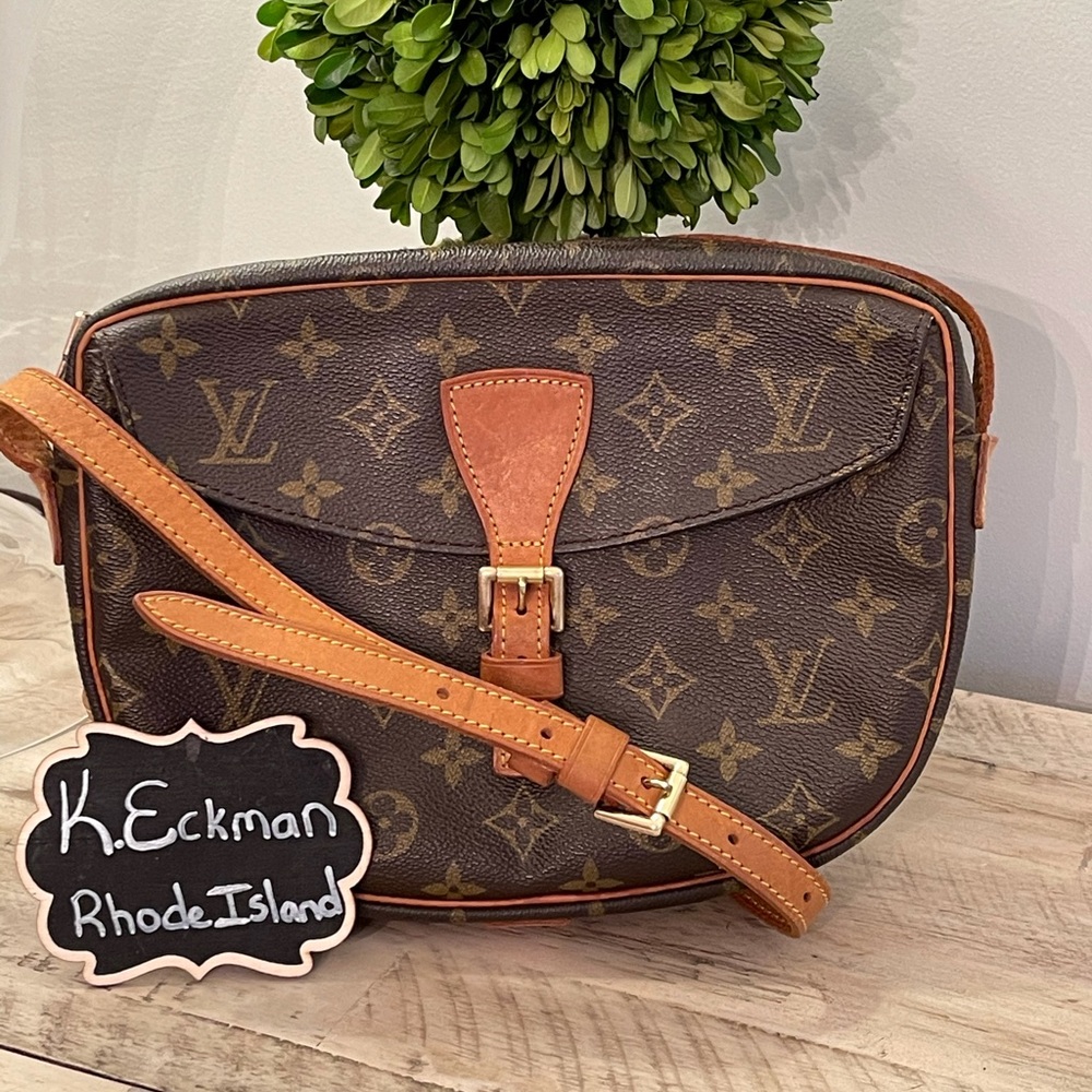 Louis Vuitton Brown and Tan Monogram Bag